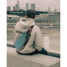 Faraday Bag for Key Fob, Faraday Large Crossbody Fanny Pack with 4- Pockets, One Shielded Signal Pocket and Three Zip Pockets, Gifts for Enjoy Sports Festival Workout Traveling Running (Colorful)