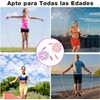Cuerda para Saltar con Abalorio,Cuerda para Saltar Segmentada,Cuerda de Saltar
