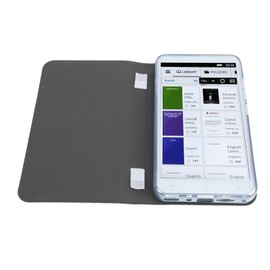 5 Inch Electronic Book Reader with Color LCD Touch Screen WiFi Bluetooth FM Voice Call with Stylus Pen Protective Case Earphone for Android 5.1