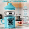 PGYARD Mini Bacon Grease Container With Strainer - 15OZ Farmhouse