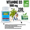 Seuren Nutrients Vitamin D3 1000 I, 200 tablets, high dose,
