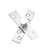 sourcing map 10 Sets Stainless Steel 360 Degree Door Pivot