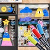 DIGIELE Chalk Pens for Windows, Glass and Mirrors, 8 Colours