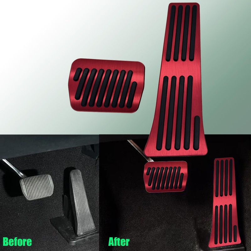 Rxmgf Brake Foot Pedal Gas Accelerator Pedal Cover Compatible with