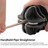 Brake Line Straightening Tool Pipe Wire Handheld Tubing Straightener Fuel