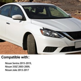 2 PCS Car Sun Visor Holder Clip, Sun Visor Bracket Hook Clips Hanger, for Nissan Sentra 2015-2019, Plastic, No.96409CG000