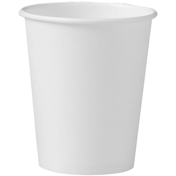 Solo 370W-2050 10 oz White SSP Paper Hot Cup (Case of 1000)