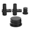 Acouto PCV Reroute Fitting Kit with Port Plug Resonator Plug,
