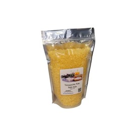 Bath Salts | 4lb Bag (64oz.) | Choose Your Scent | Epsom Salt | Sea Salt| Bathing | Body Care | Beauty | Relaxation | Spa | Pedicure | Manicure | Soak (Honeysuckle)