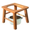 MOGUOBIN Wood Yoni Steaming Seat,Throne for V Steaming,V Steam Seat,with