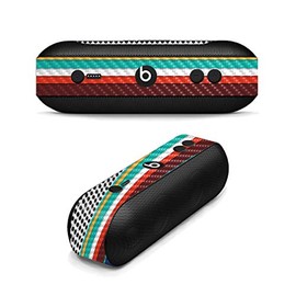 MightySkins Carbon Fiber Skin for Beats by Dr. Dre Pill Plus Protective, Durable Textured Carbon Fiber Finish | Easy to Apply, Remove, and Change Styles | Made in The USA