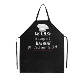 MKISHINE Cooking Apron for Men Women Waterproof Aprons, chef