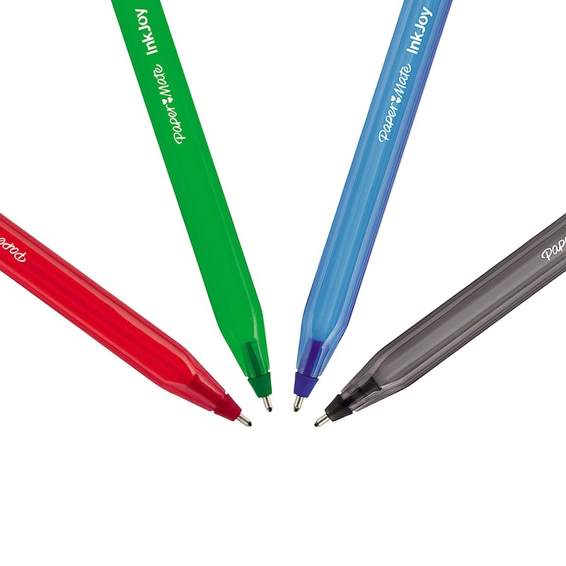 Paper Mate InkJoy 100ST Ballpoint Pens | Fine Point (0.7mm)
