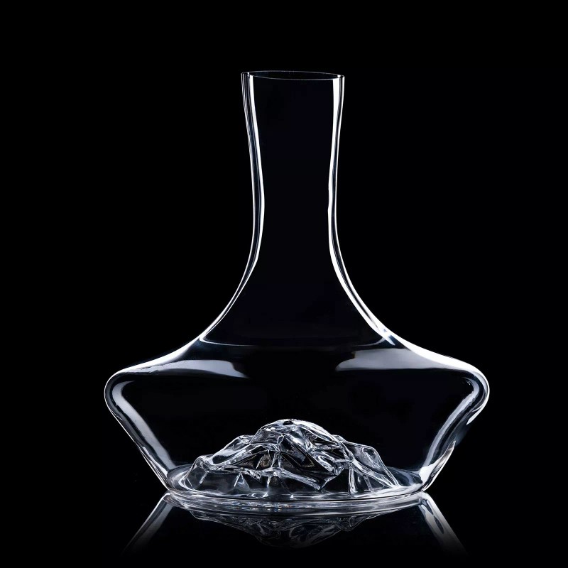 NEW PACIFIC YOUYAH YouYah Iceberg Wine Decanter Set with Aerator
