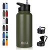 HASLE OUTFITTERS - Botella de agua aislada de acero inoxidable
