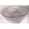 Greenbrier Glass Serving Bowl Cut Clear Vintage Style 7 1/4