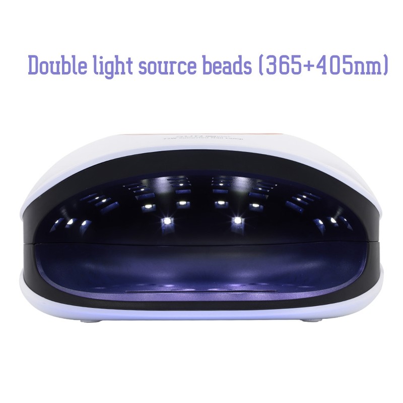 72W Powerful UV LED Nail Lamp for Curing Nail Gels