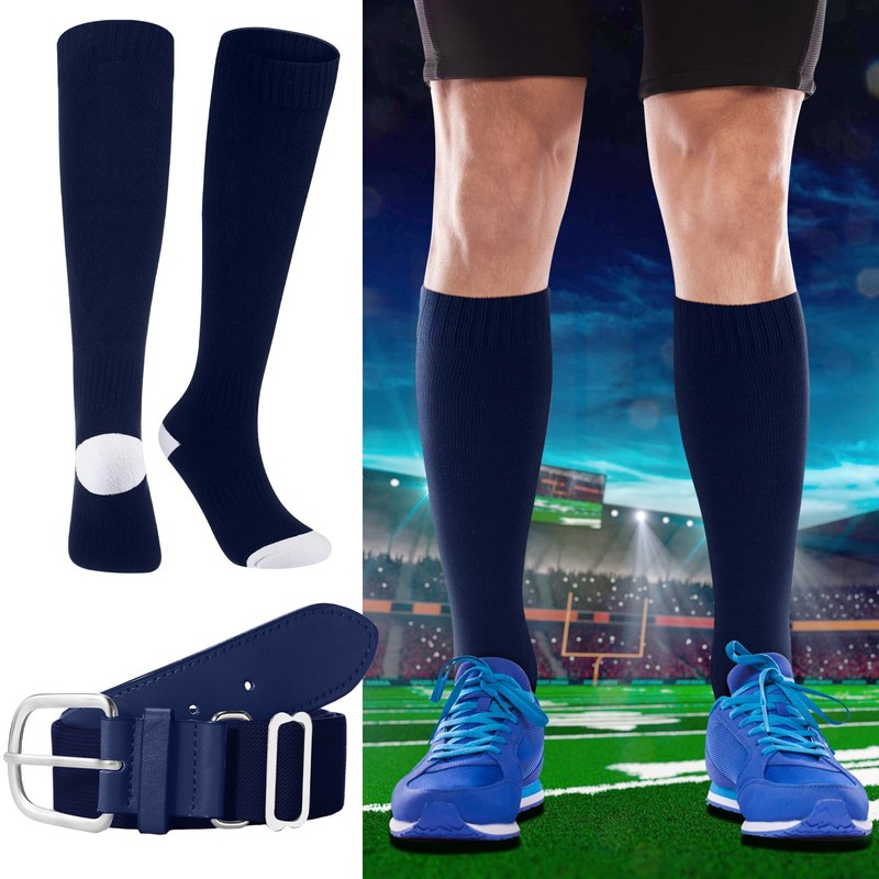 Haysandy Baseball or Softball Sock and Belt Combo Set 2