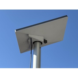 LB3D Designs Starlink Gen 3 Mini Dish Pole Mount Adapter for HF 20FT Telescoping Flagpole