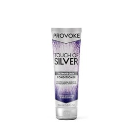 Provoke Touch of Silver Conditioner 150ml | For silver, white and grey hair | Infused with Caffeine, Niacinamide and Provitamin B5