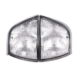 Byttlerom Clear Lens Car Front Corner Lamps Turn Signal Light Sidelights for E36 3-Series 1992-1998