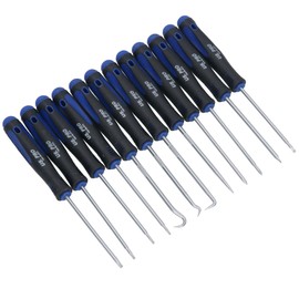 AB Tools US PRO Professional 12 Piece Mini Pick and Hook Set BER5033
