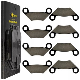 Caltric Front and Rear Brake Pads for Polaris Scrambler XP 1000 EPS 2014-2019