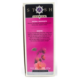 Stash Wild Raspberry Herbal Tea (Box of 30)