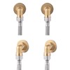 Wall Mount Commercial Faucet Installation kit,Brass 90 dergee backsplash Mount