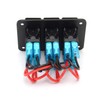 Stark Industries - 3-Gang Rocker Switch Aluminum Panel - Toggle