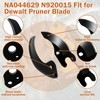 N920015+NA044629 Pruning Shear Blade Compatible with Dewalt 20V MAX Cordless