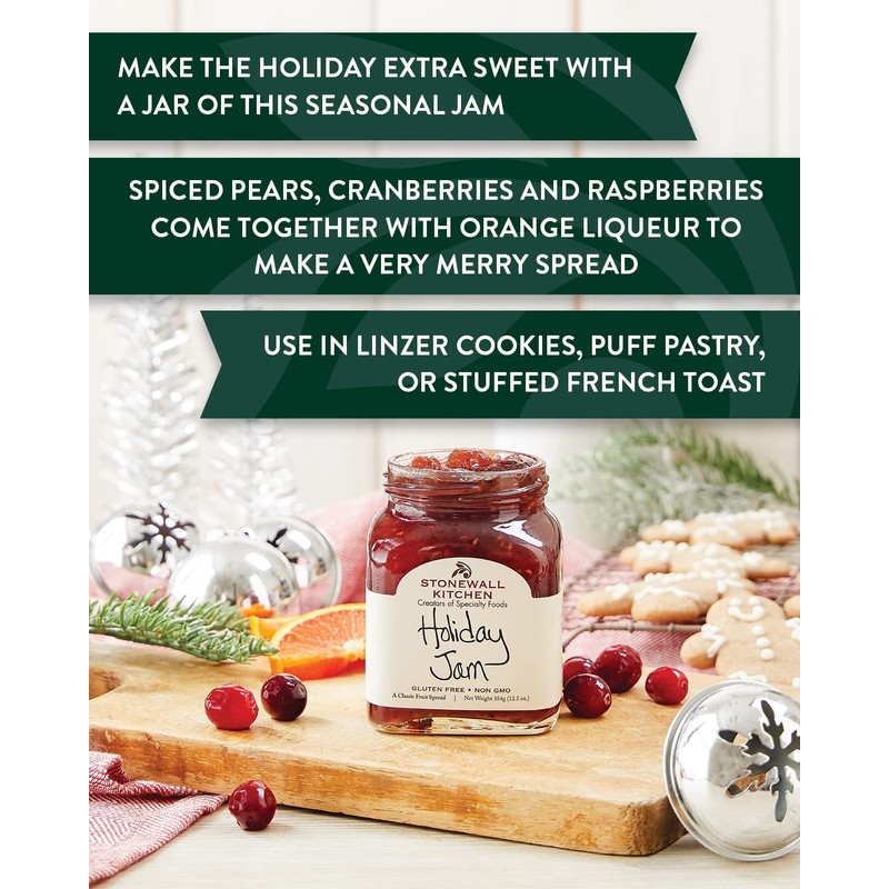 Stonewall Kitchen Holiday Jam, 12.5 Ounces
