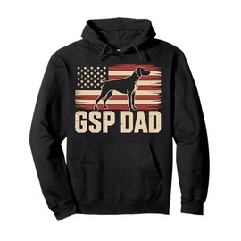 GSP Dad German Shorthaired Pointer Pride Pullover Hoodie