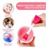 Veraly 4 Piezas Brocha Silicona Aplicar Mascarillas Skin Care Crema