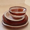 Casafina Ceramic Stoneware 10'' Dinner Plate - Poterie Collection, Caramel