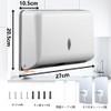 Paper Towel Holder Paper Towel Holder Wall Hanging Small Oval