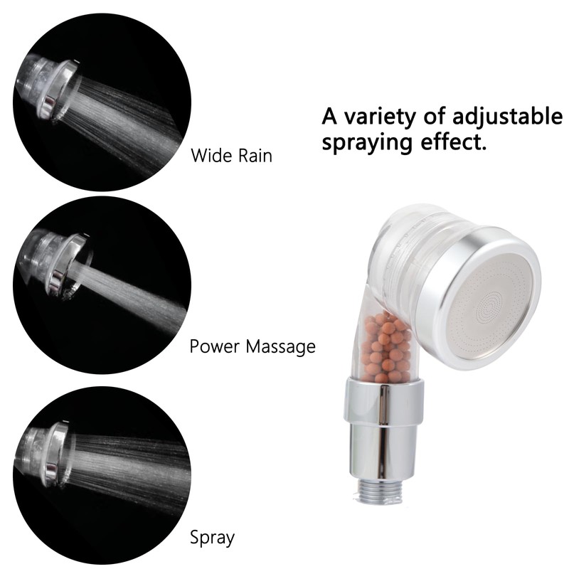 Socila Clear Sprayer Head 3 Function With Filter For Shampoo