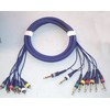 8-WAY PHONO TO JACK LOOM - 1.8M, Audio & Video