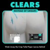 96 Count Indiv Wrapped Mint Chill Flushable Wipes - Hypoallergenic