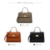 MFFOR Women's Shoulder Bag, Genuine Leather, 2-Way Handbag, Mini Bag,