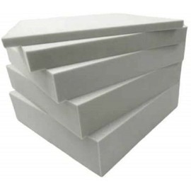 Copper Top High Density Upholstery Foam Cushion Seat Pad Sofa Replacement Any Size UK made (12" X 12" X 3")