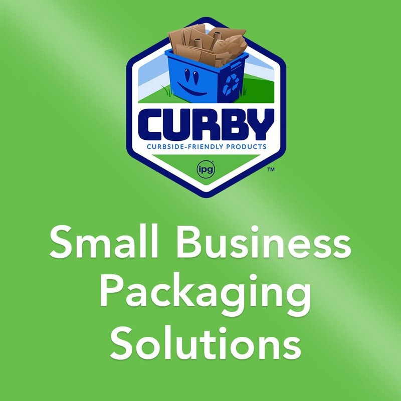 CURBY IPG Water Activated Recyclable Tape Refill Roll 2.8" x