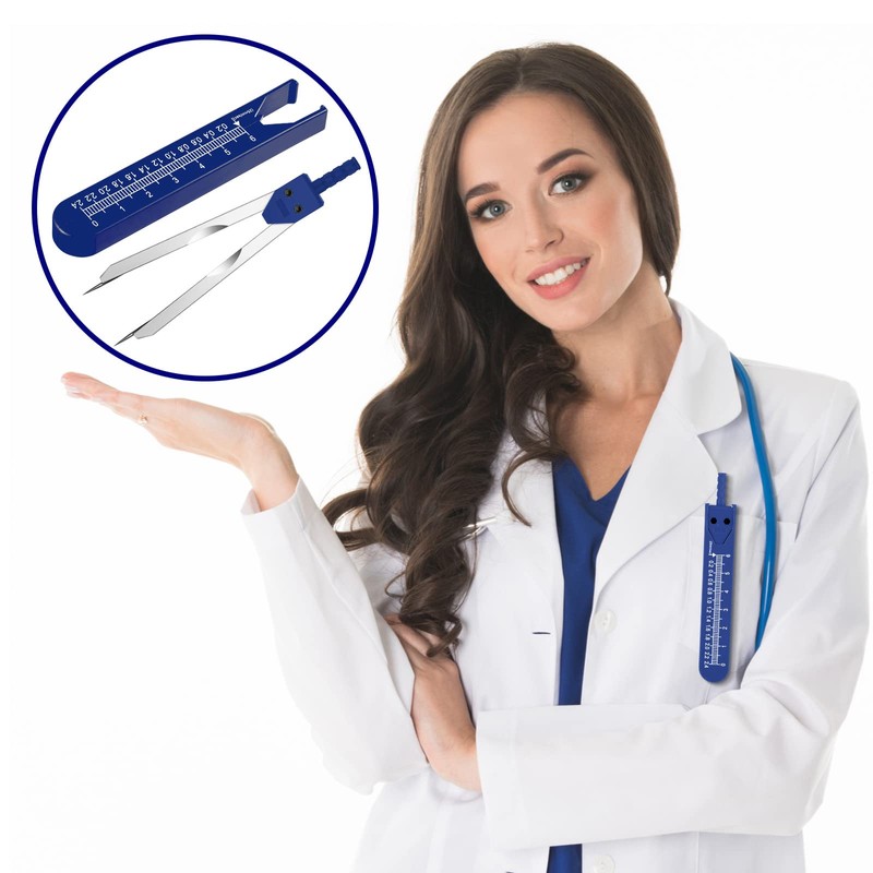 EKG Caliper ECG Calipers Measuring Tool with Ruler Electrocardiogram Drafting