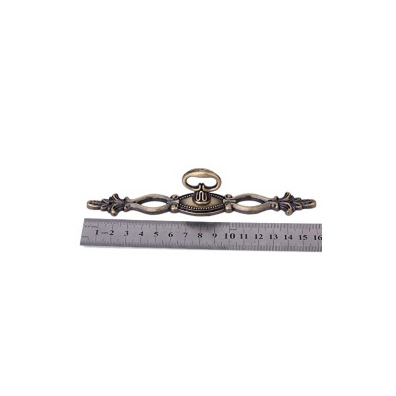 Dimart 1pc Antique Brass Cabinet Door Drawer Pull Handles with