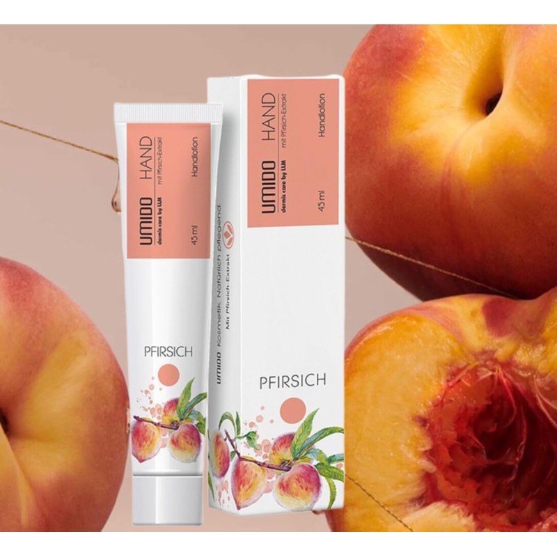 72 x UMIDO Hand Lotion 45 ml Peach Extract Hand