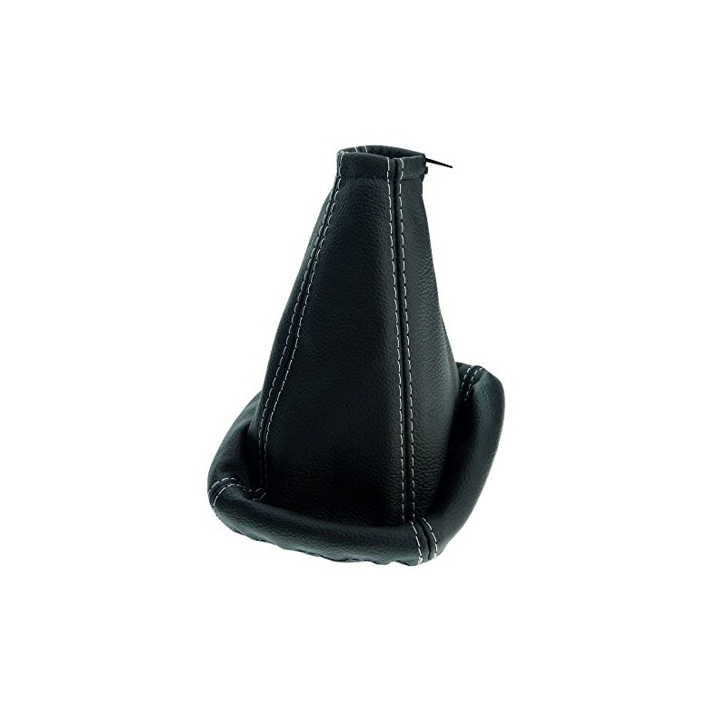 L&P A0011-4 Gear Stick Gaiter 100% Genuine Leather Black Stitching