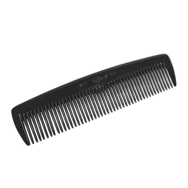 Fuller Brush Men's Classic Hair Comb - 4-1/2 Inch Pocket Size - Graphite Gray