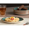 ONEMORE Ceramic Dinner Plates Set of 6, 8.5 inch Small