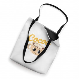 Kawaii Hot Chocolate Cocoa Cute Marshmallow Vibe Tote Bag