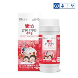 Chong Kun Dang Children Kids Infant Altige Omega 3 Chewable 90 Capsules / 종근당 어린이 키즈 유아 알티지 오메가3 츄어블 90캡슐